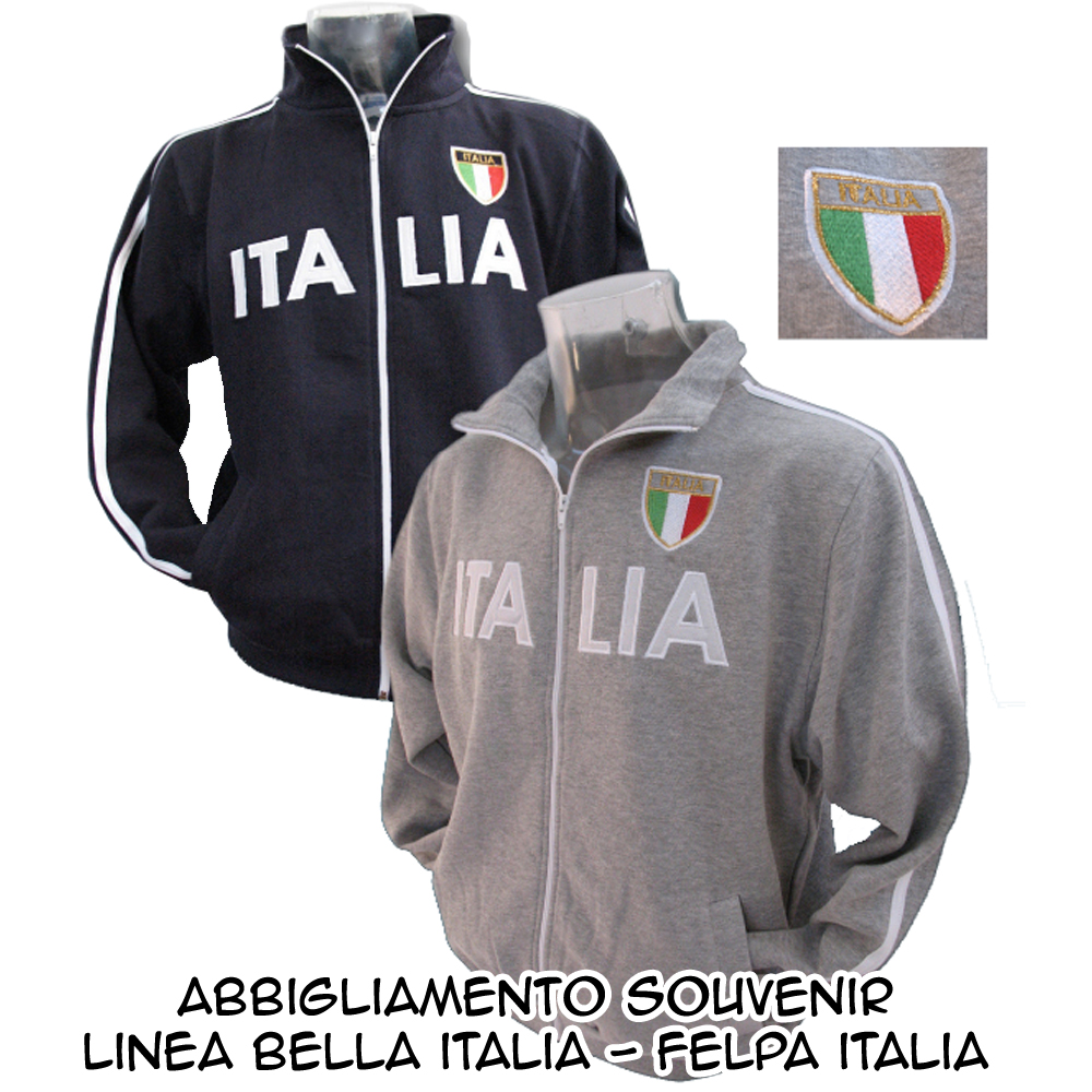 catalogo abbigliamento - felpa Italia